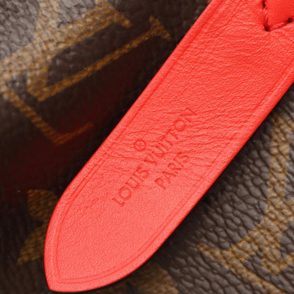 Louis Vuitton Shoulder Bag Neo Noe Monogram Coquelicot Coatingcanvas Leather — view 4