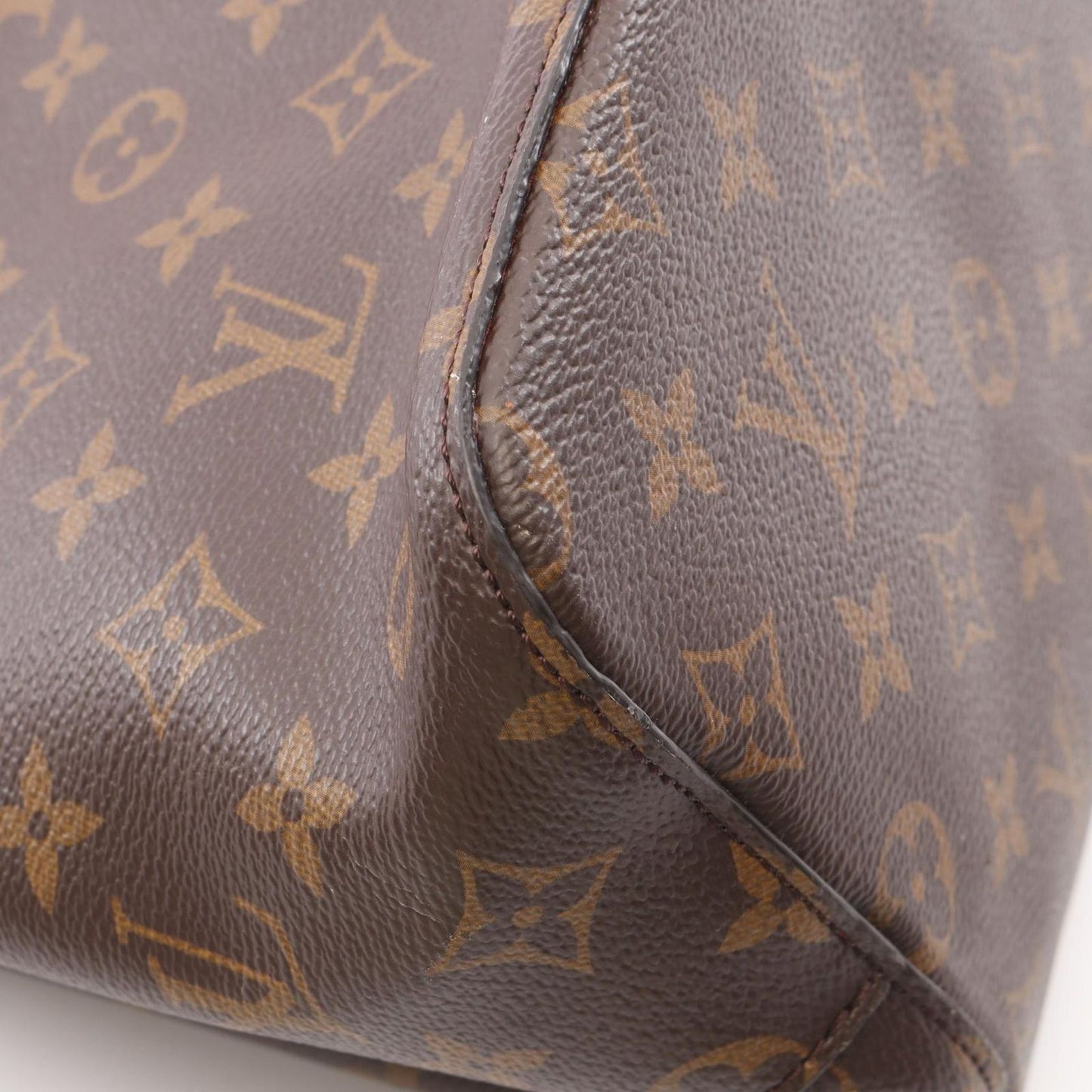 Louis Vuitton Shoulder Bag Neo Noe Monogram Coquelicot Coatingcanvas Leather — view 6