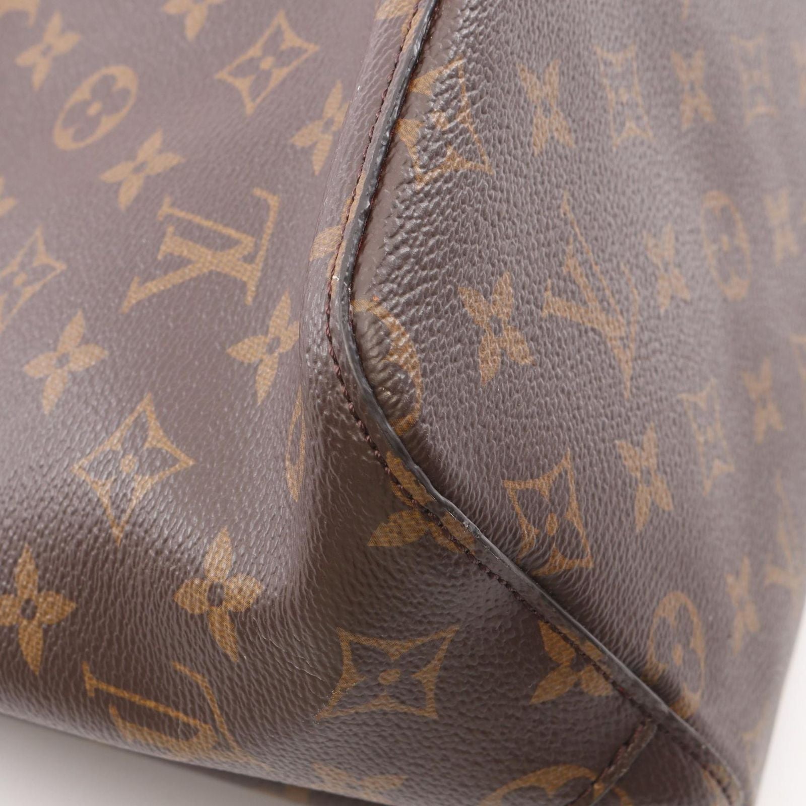 Louis Vuitton Shoulder Bag Neo Noe Monogram Coquelicot Coatingcanvas Leather — view 6