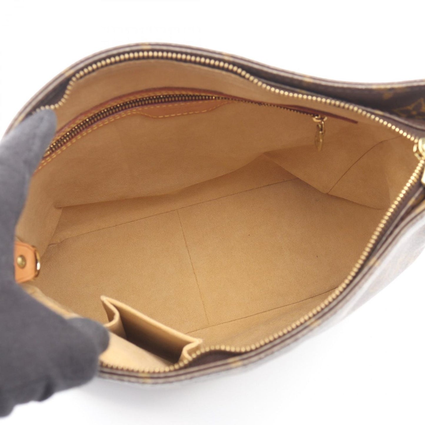 Louis Vuitton Shoulder Bag Looping GM Monogram Leather — view 3