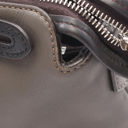Fendi Handbag by the Way Medium by the Way Checole Gray Black Leather — view 7