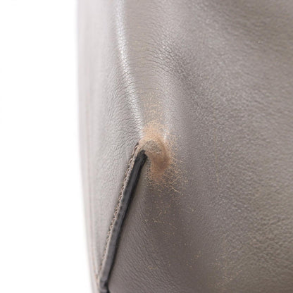 Fendi Handbag by the Way Medium by the Way Checole Gray Black Leather — view 8