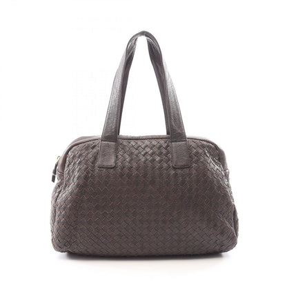 Bottega Veneta Tote Bag Intrecciato Dark Brown Leather