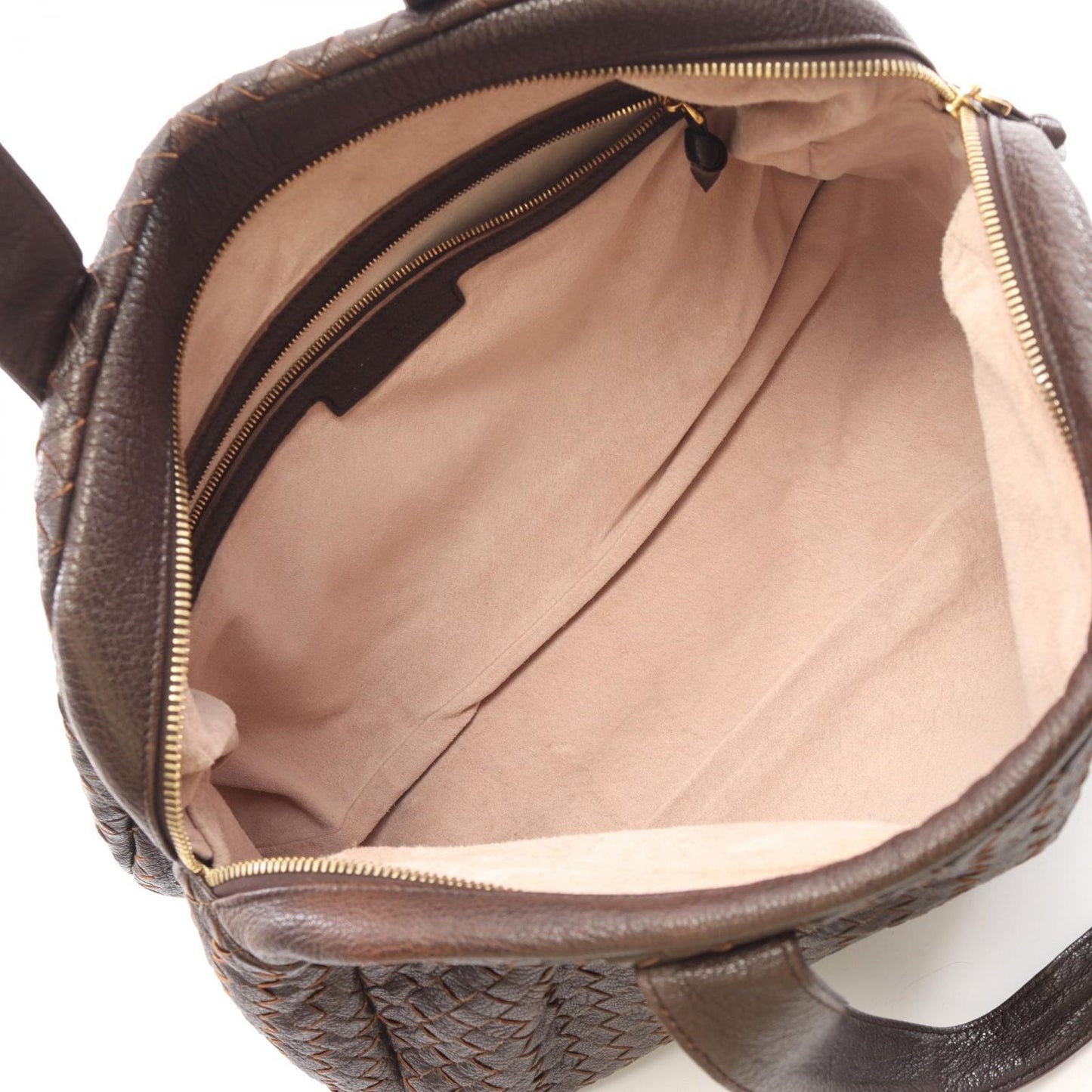 Bottega Veneta Tote Bag Intrecciato Dark Brown Leather — view 3