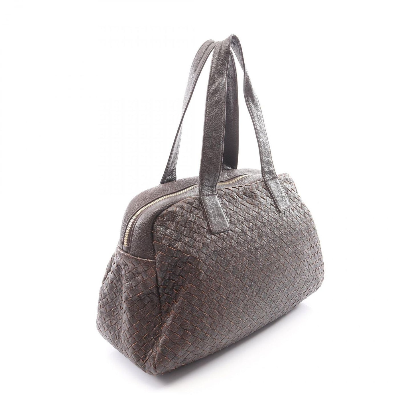 Bottega Veneta Tote Bag Intrecciato Dark Brown Leather — view 2