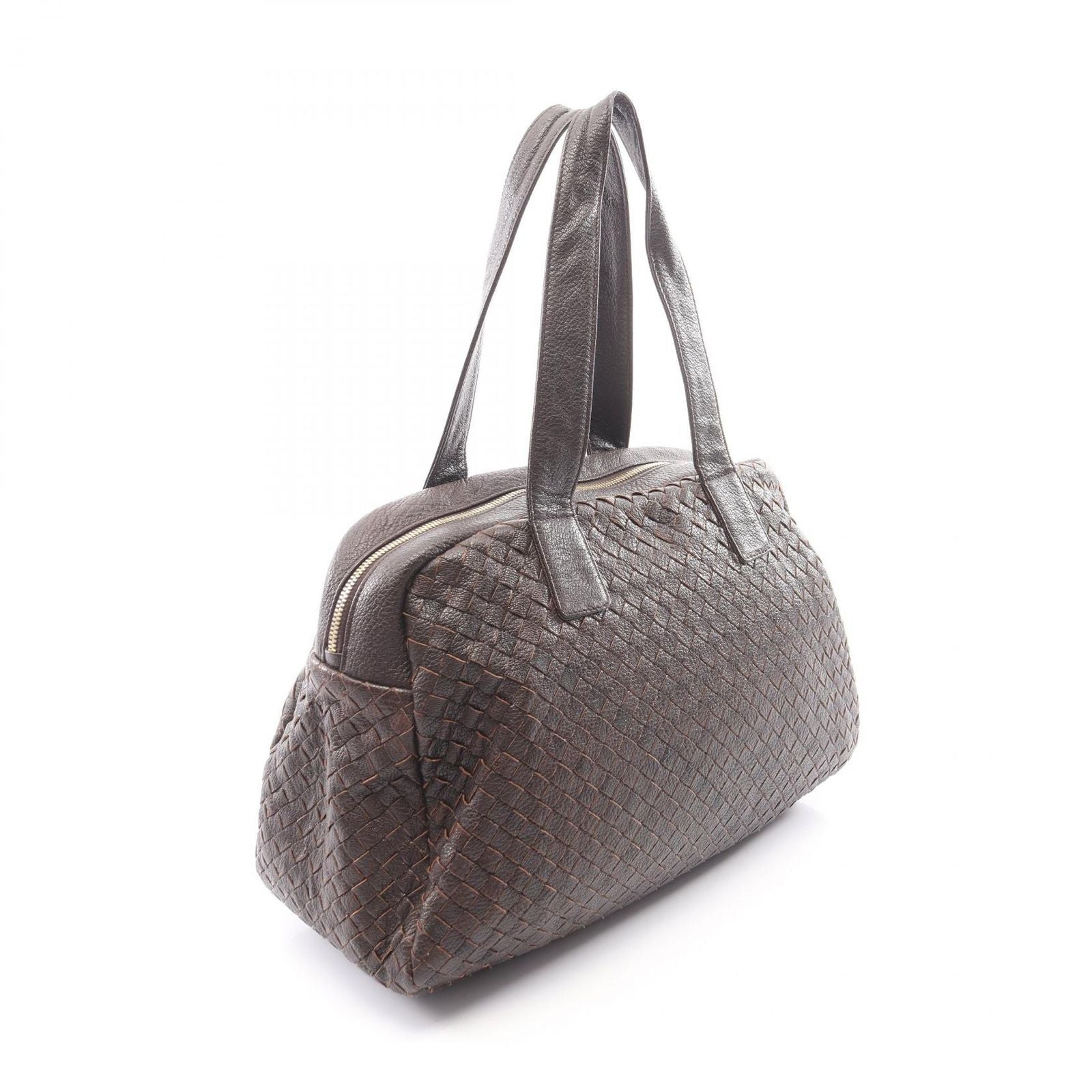 Bottega Veneta Tote Bag Intrecciato Dark Brown Leather — view 2