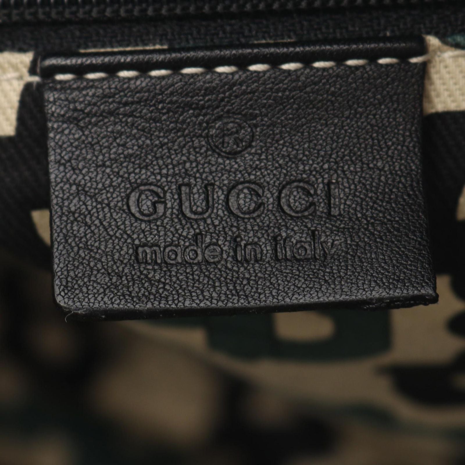 Gucci Shoulder Bag Abbey Guccissima Black Leather Guccissima — view 4