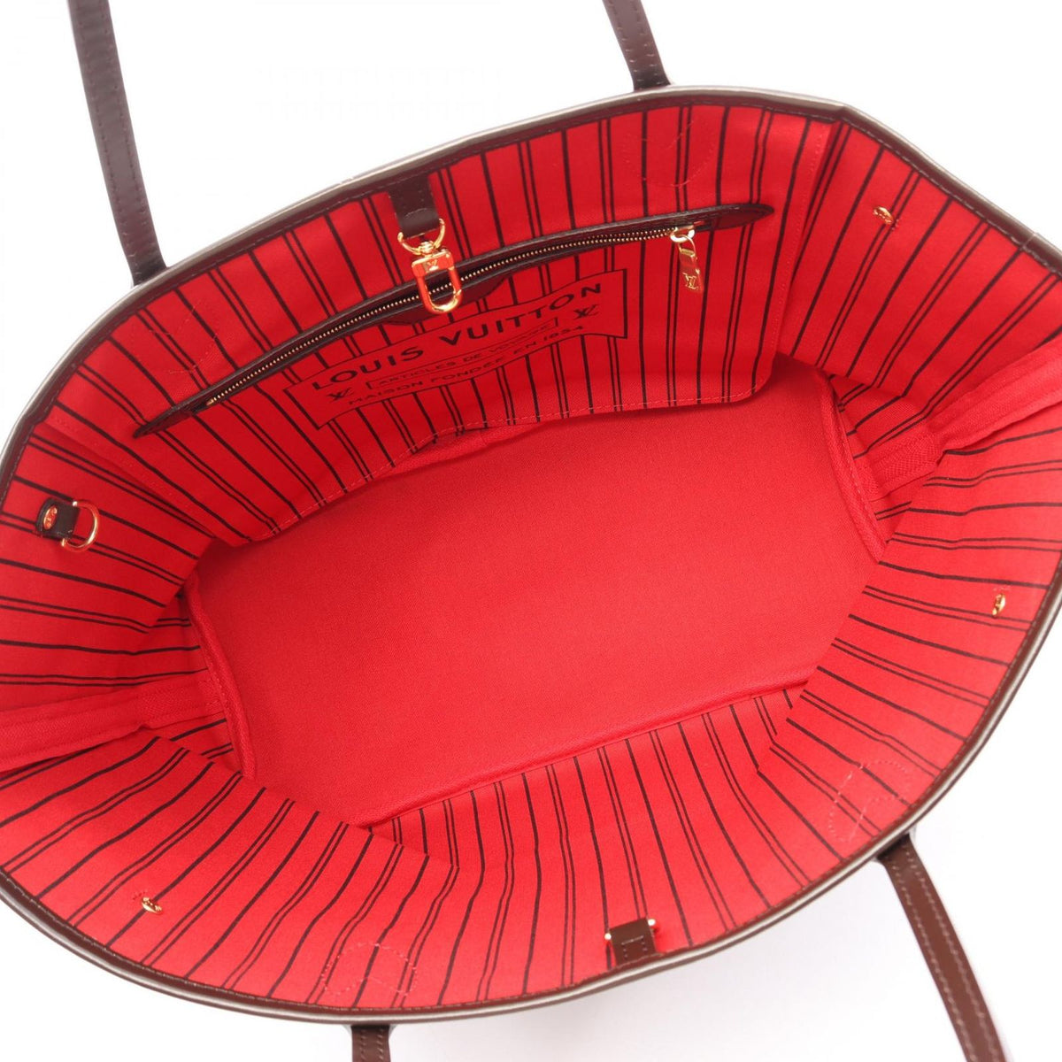 Louis Vuitton Tote Bag Neverfull MM Leather — view 3
