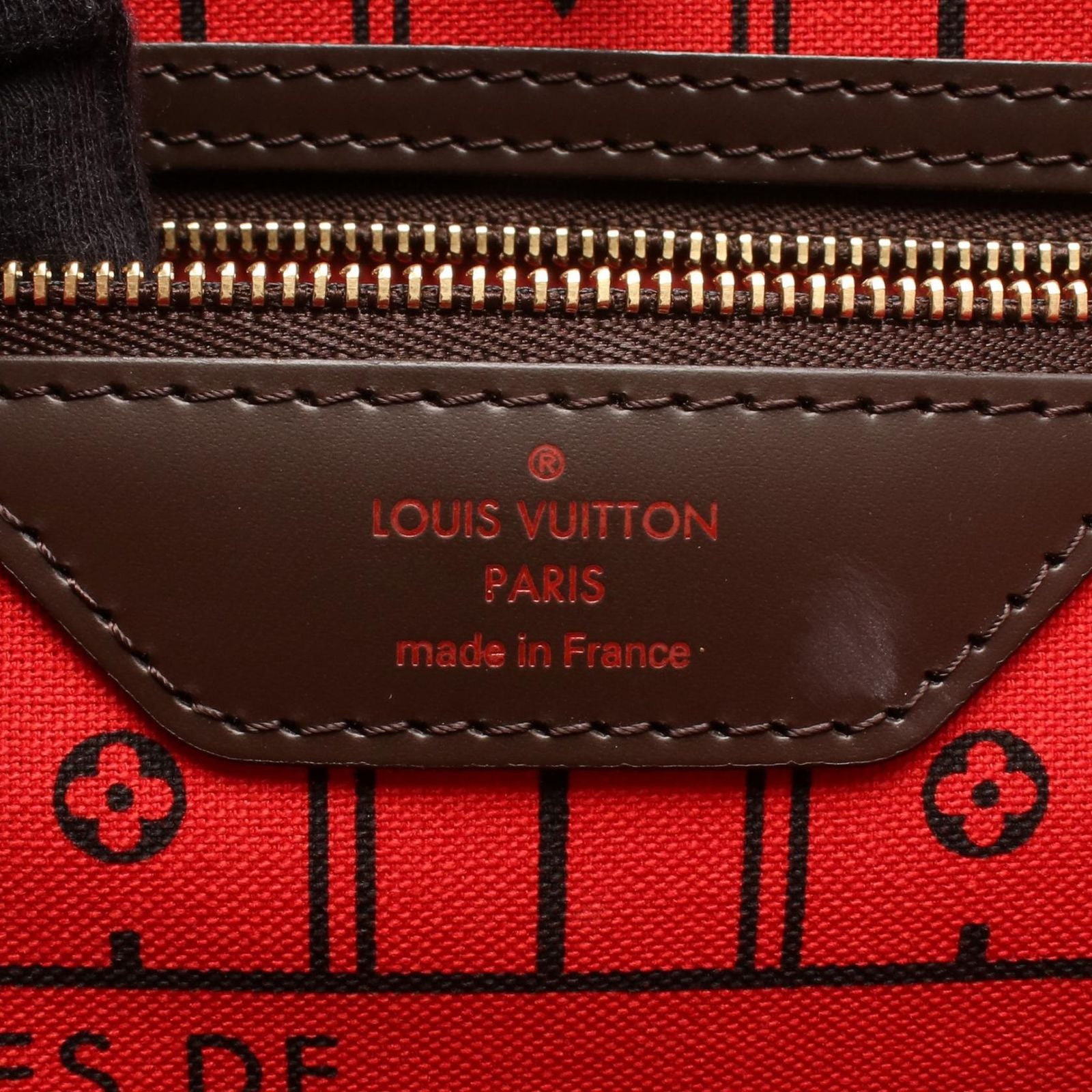 Louis Vuitton Tote Bag Neverfull MM Leather — view 4