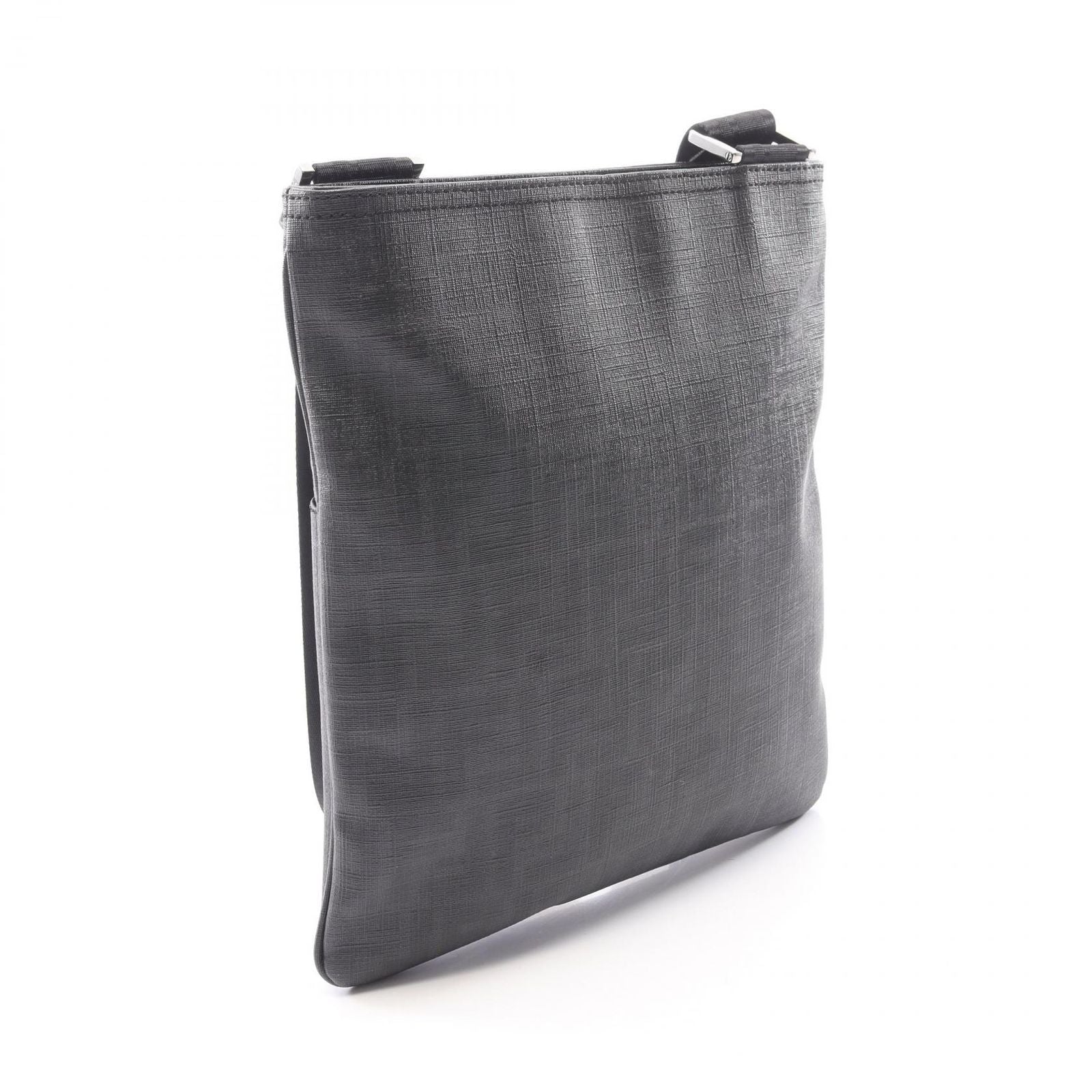 Fendi Shoulder Bag Zucca Black Dark Gray Canvas — view 2