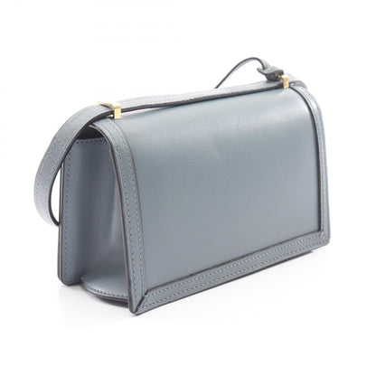 Loewe Shoulder Bag Barcelona Blue Gray Leather Small — view 2