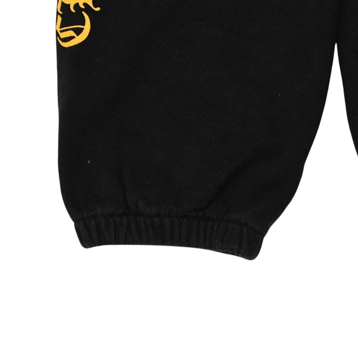Chrome Hearts Side Logo Sweatpants Print Black Yellow Pants — view 8