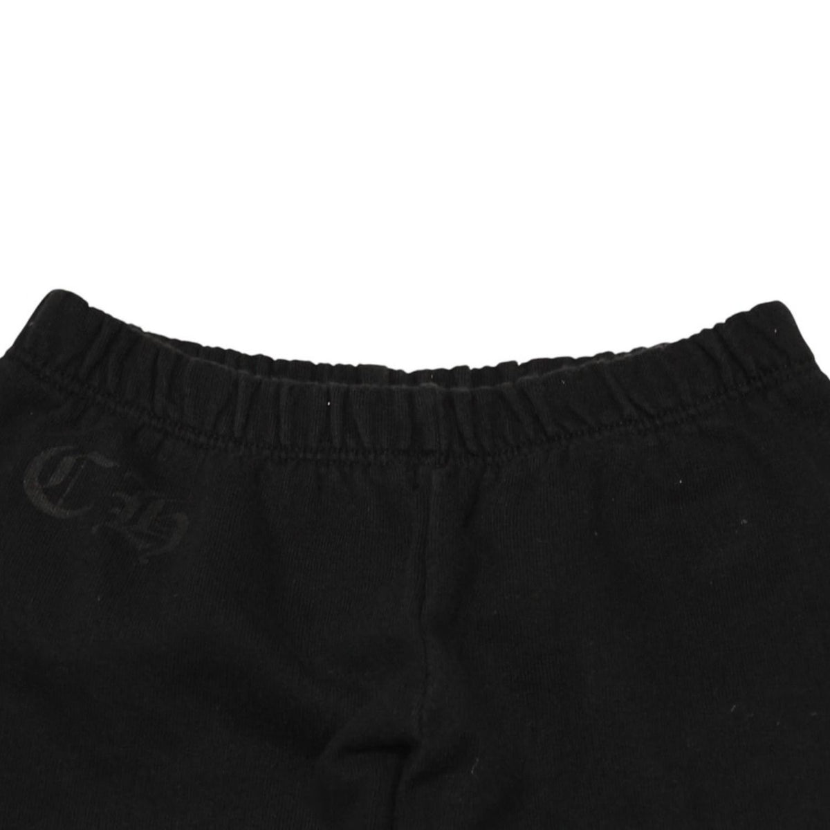 Chrome Hearts Side Logo Sweatpants Print Black Yellow Pants — view 3