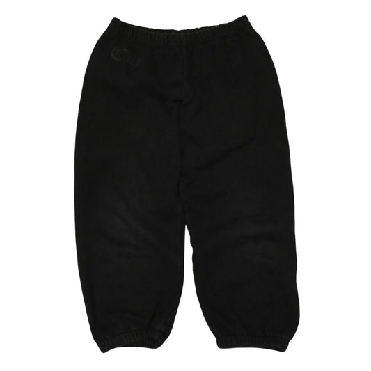 Chrome Hearts Side Logo Sweatpants Print Black Yellow Pants