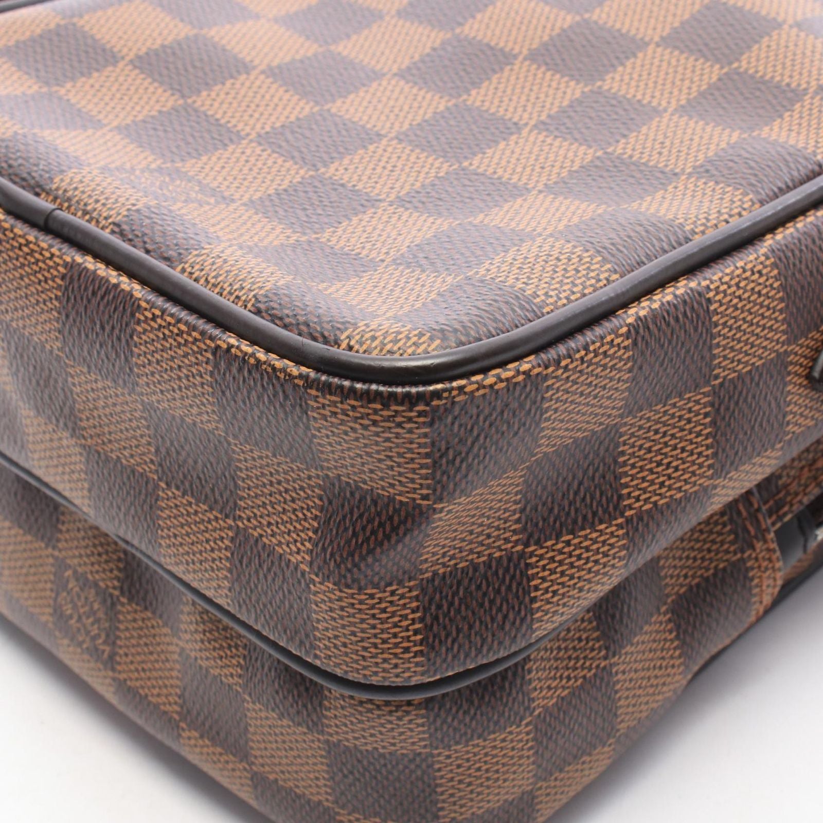 Louis Vuitton Shoulder Bag Amazon Damier Savanna Chapman Brazza Leather — view 6