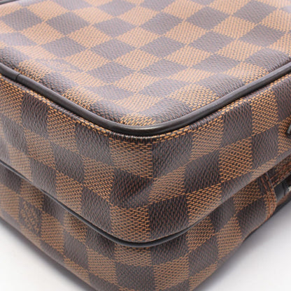 Louis Vuitton Shoulder Bag Amazon Damier Savanna Chapman Brazza Leather — view 6