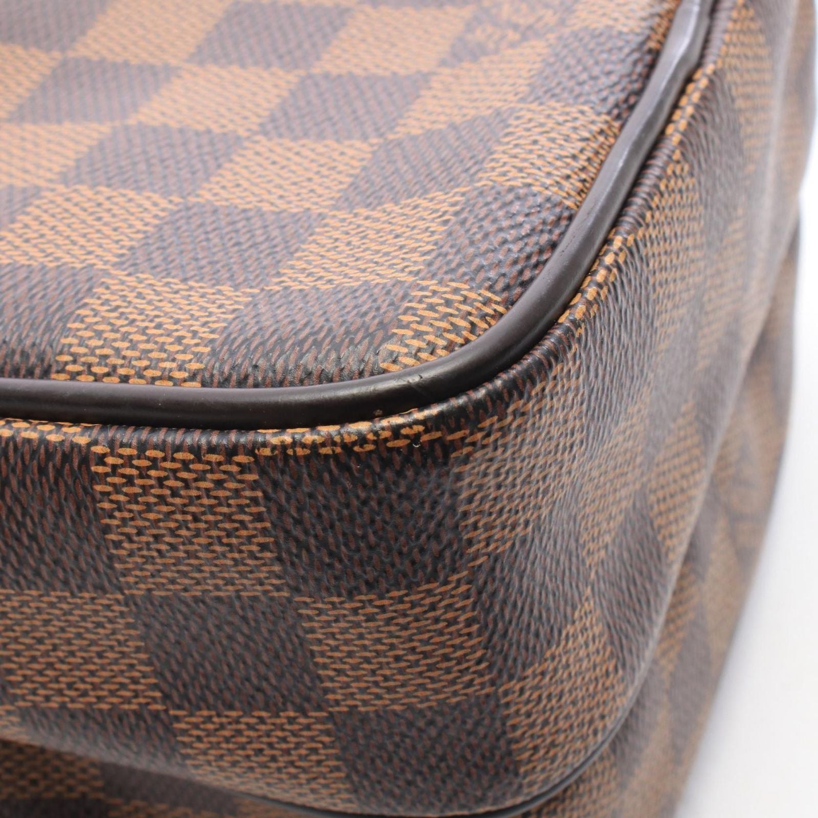 Louis Vuitton Shoulder Bag Amazon Damier Savanna Chapman Brazza Leather — view 7