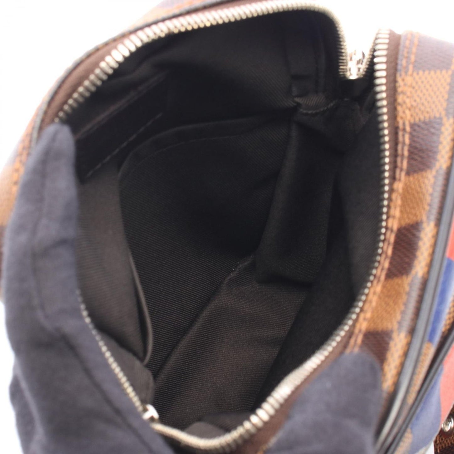 Louis Vuitton Shoulder Bag Amazon Damier Savanna Chapman Brazza Leather — view 3