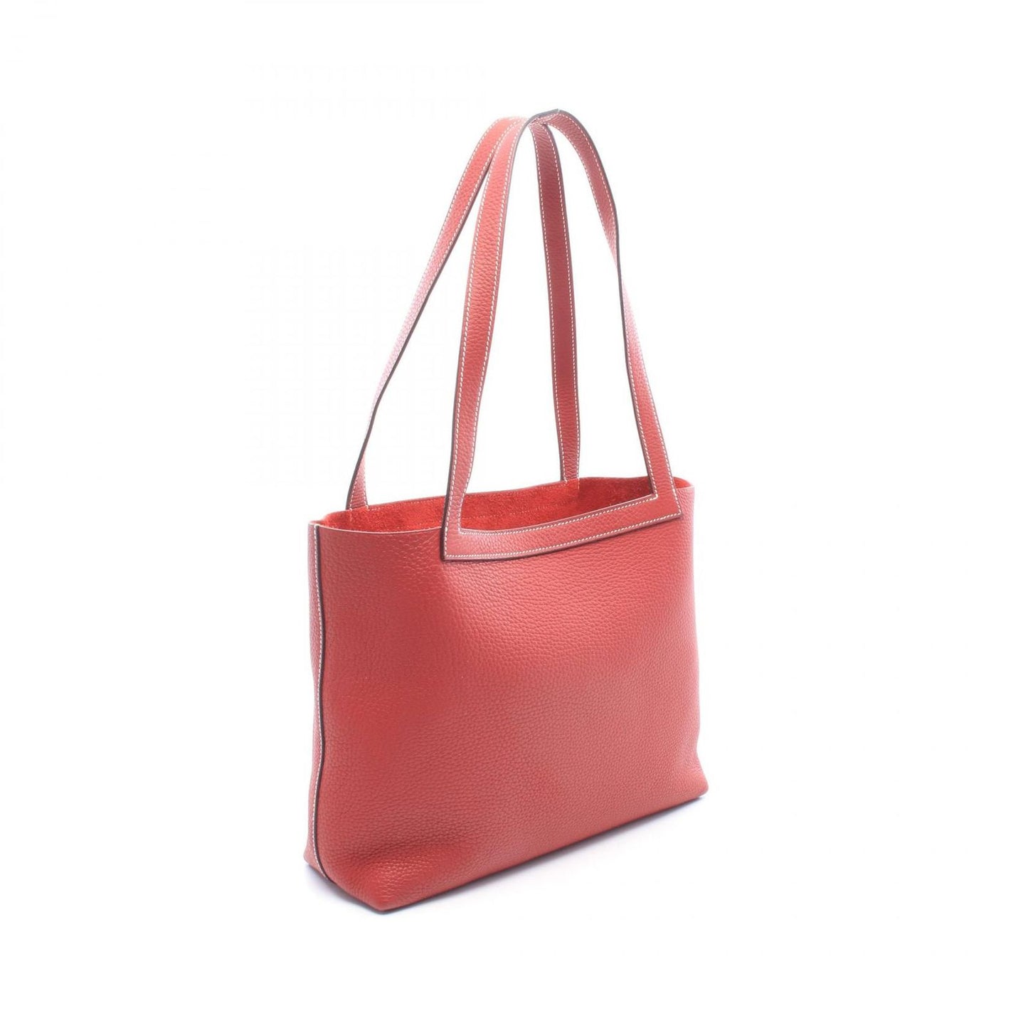 Hermes Tote Bag Cabas Series 31 Rouge Grenna — view 2