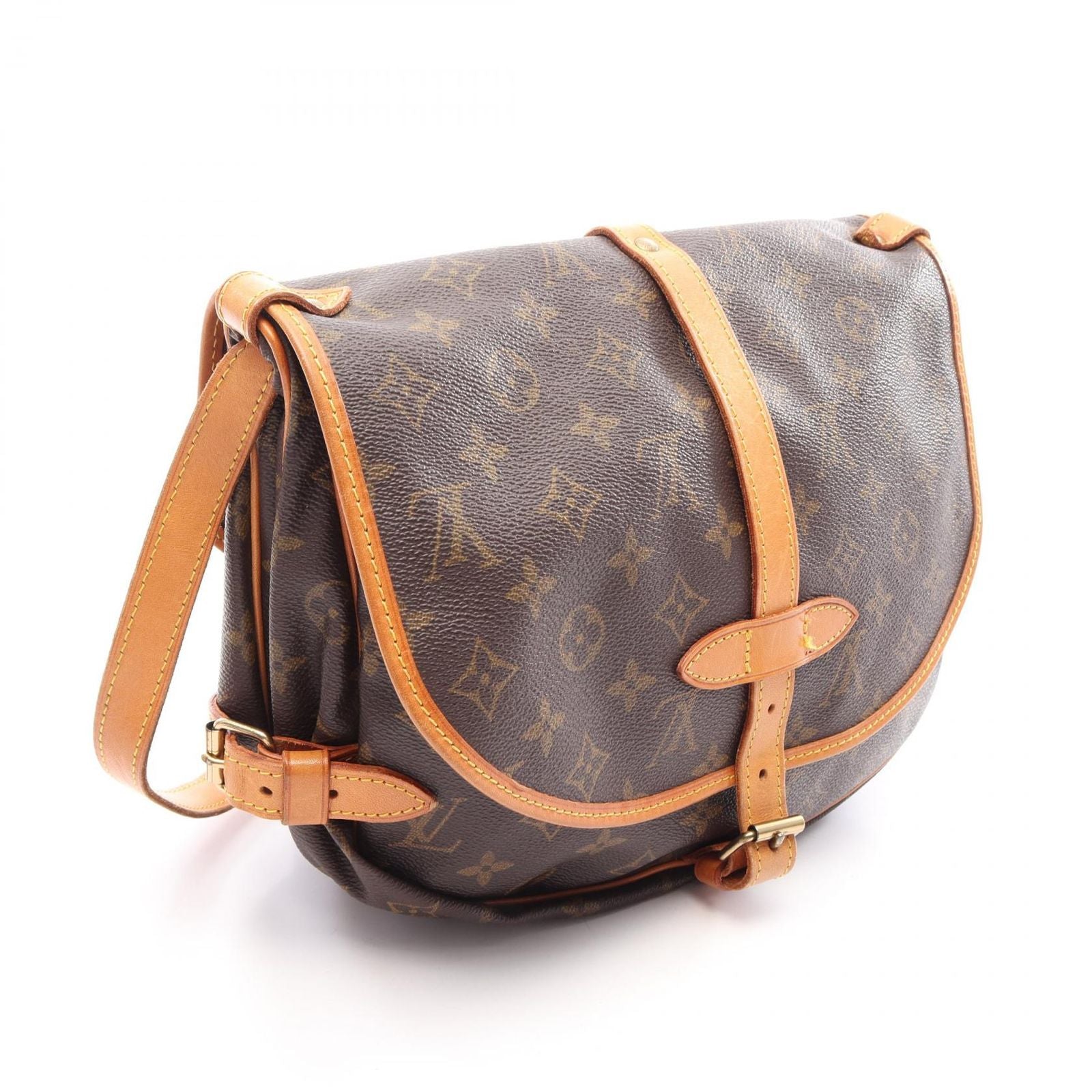Louis Vuitton Shoulder Bag Saumur 30 Monogram Leather — view 2
