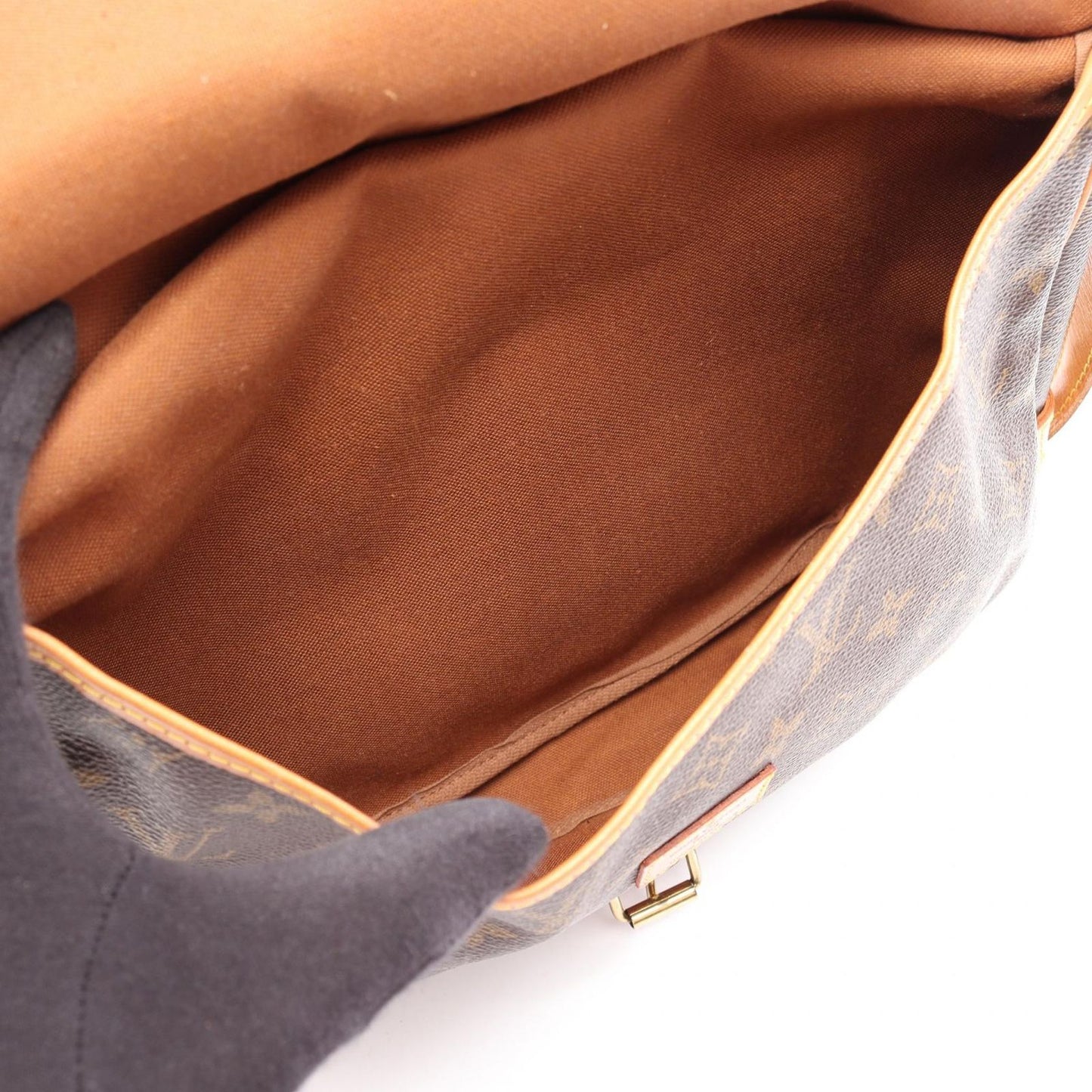 Louis Vuitton Shoulder Bag Saumur 30 Monogram Leather — view 3