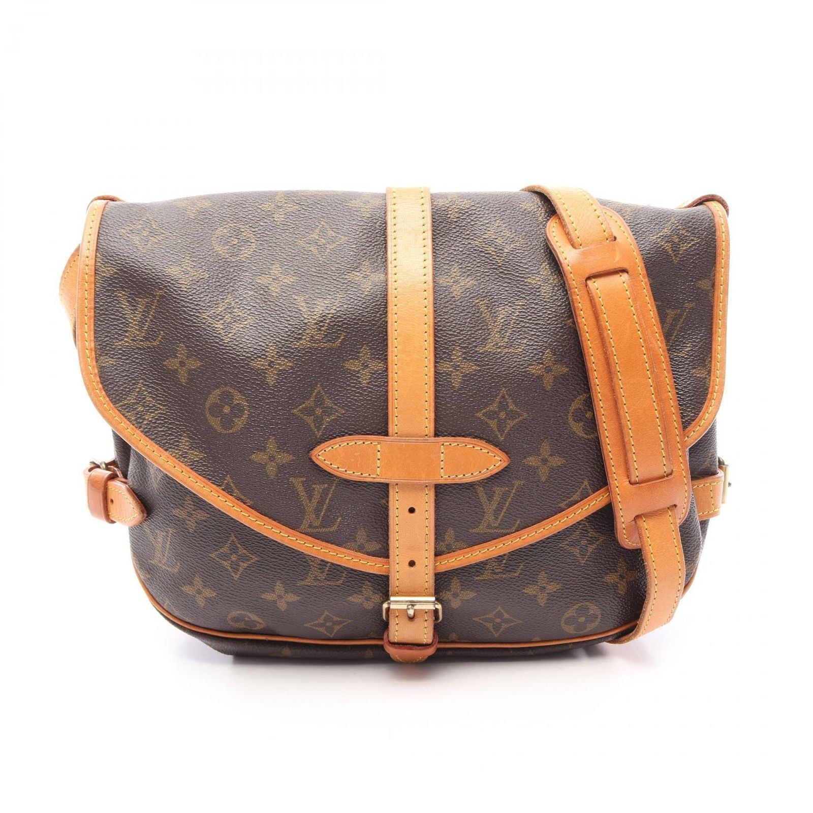 Louis Vuitton Shoulder Bag Saumur 30 Monogram Leather