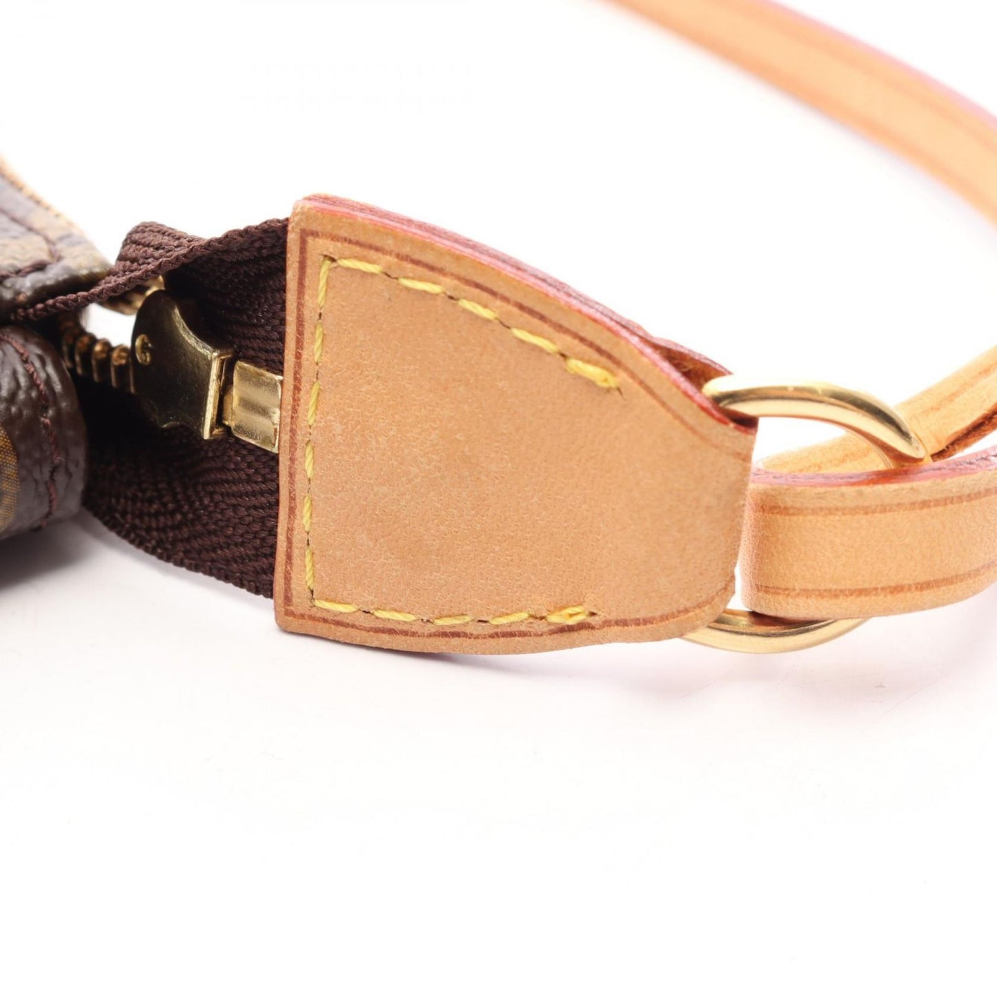 Louis Vuitton Handbag Pochette Soir Monogram Rose Leather — view 7