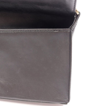 Chanel Shoulder Bag Choco Bar CC Logo Black Lambskin Bar CC — view 8