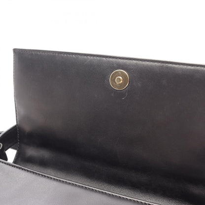 Chanel Shoulder Bag Choco Bar CC Logo Black Lambskin Bar CC — view 6