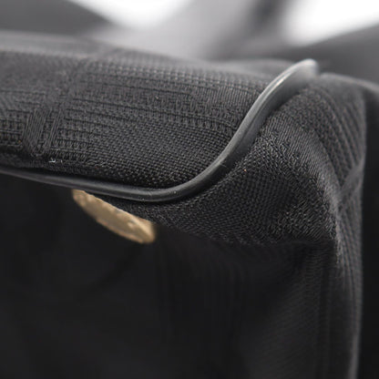 Chanel Tote Bag New Travel Line MM Black Leather MM — view 6