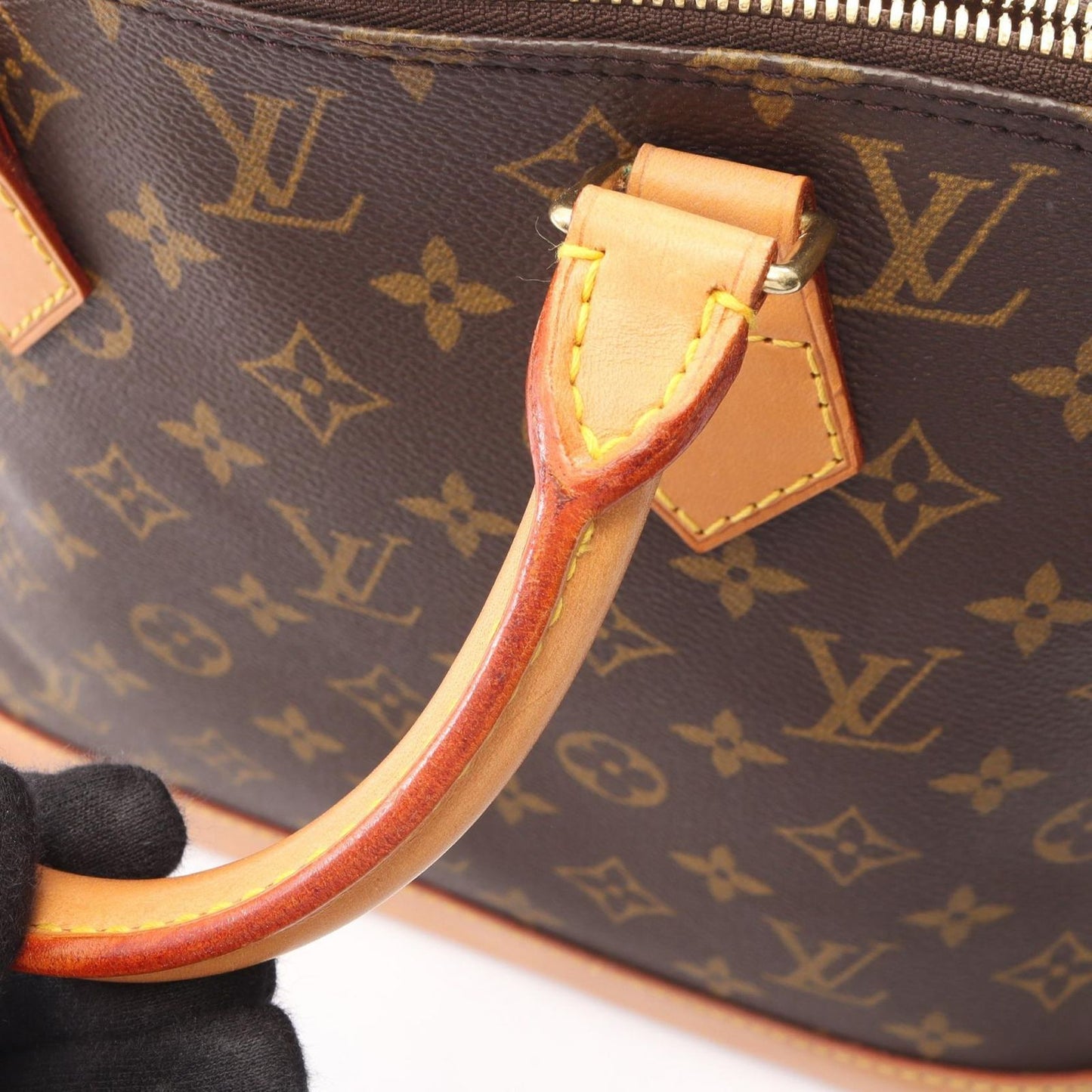 Louis Vuitton Handbag Alma PM Leather — view 6