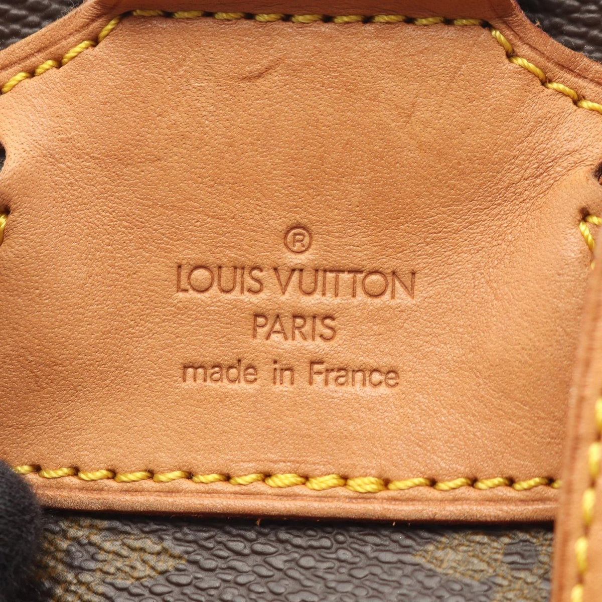 Louis Vuitton Backpack Montsouris MM Leather — view 4
