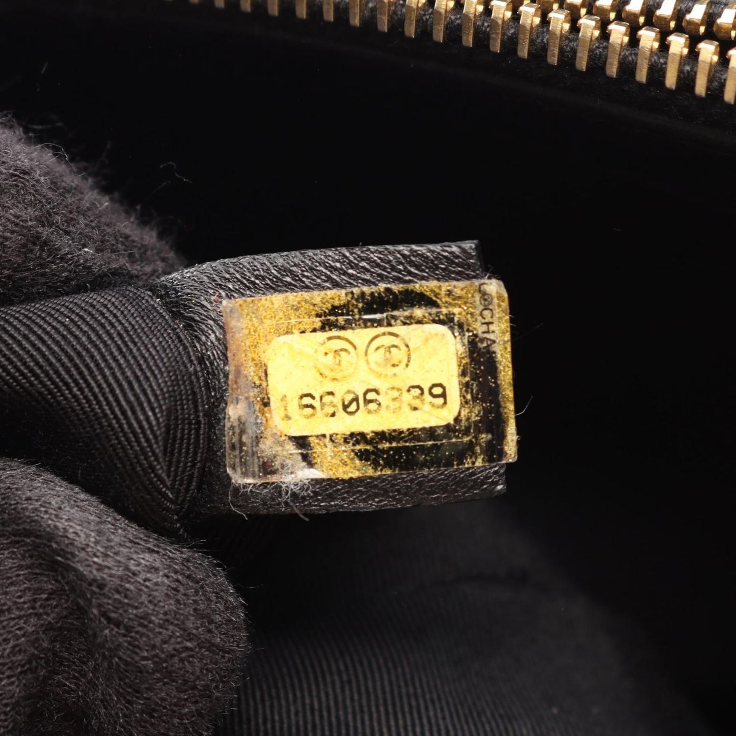 Chanel Tote Bag Quilted Black Leather — view 5