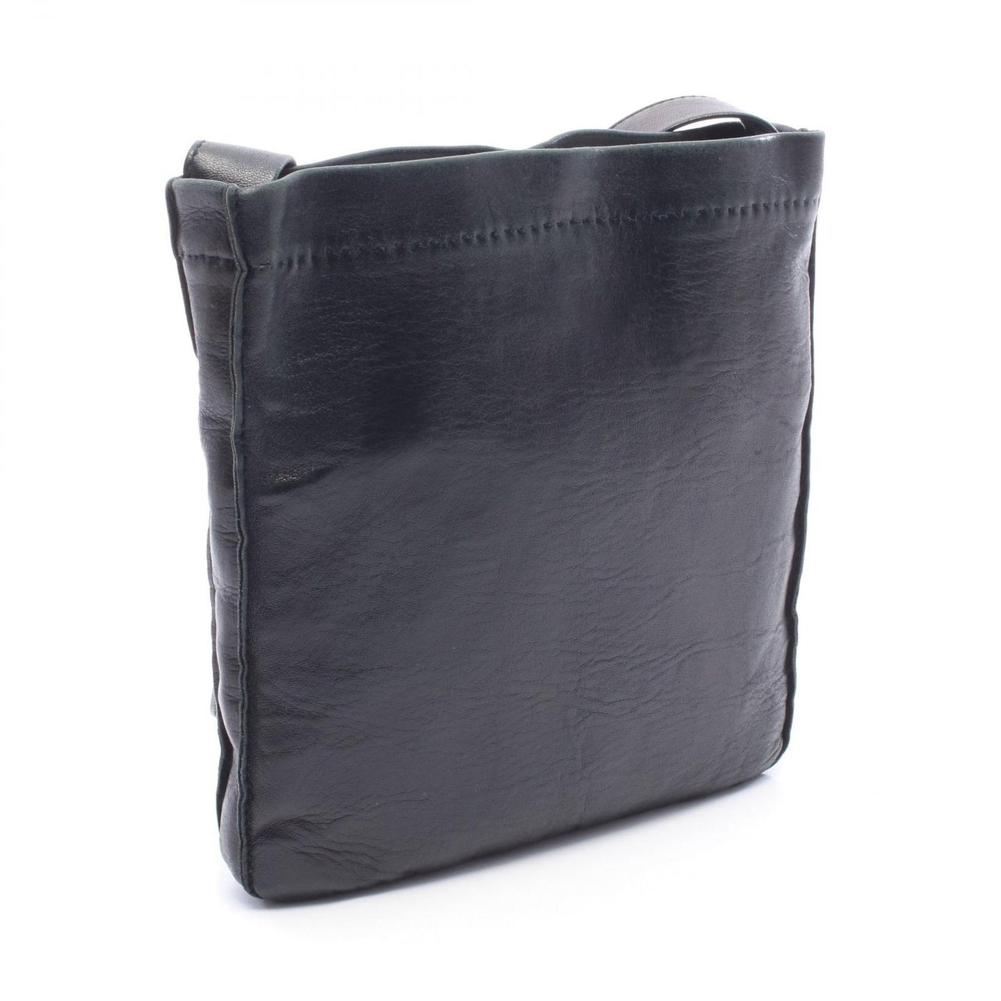 Hermes Shoulder Bag Tudo Black Leather — view 2