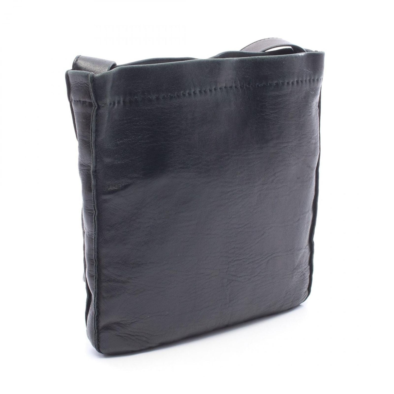 Hermes Shoulder Bag Tudo Black Leather — view 2