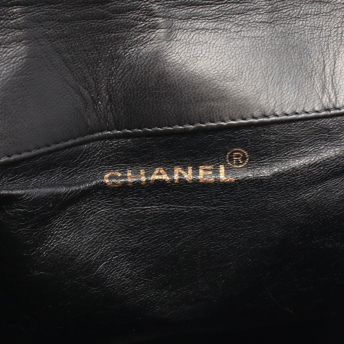 Chanel Backpack Quilted Turnlock Chain Black Lambskin Double — view 4
