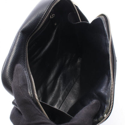 Chanel Shoulder Bag Quilted CC Logo Black Caviar Leather — view 3