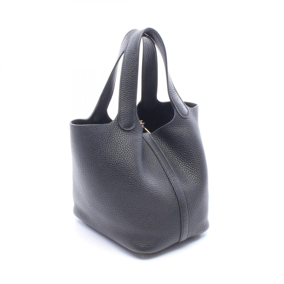 Hermes Handbag Picotin Lock PM Black Leather — view 2