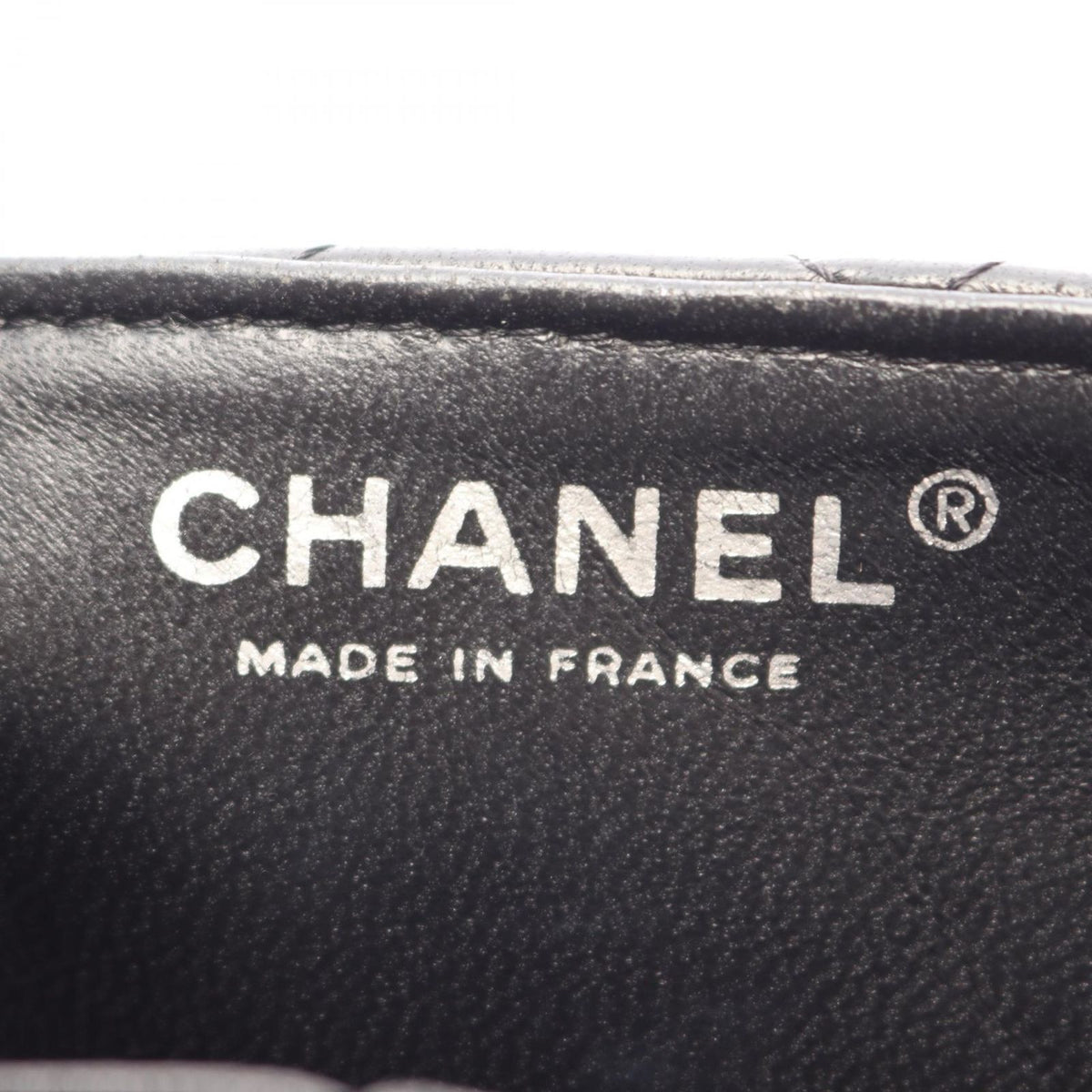Chanel Shoulder Bag Quilted Black Lambskin East West Chain — view 4