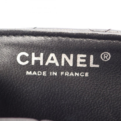 Chanel Shoulder Bag Quilted Black Lambskin East West Chain — view 4