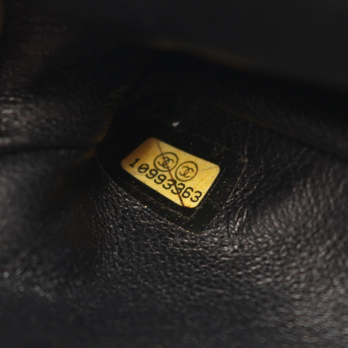 Chanel Shoulder Bag Quilted Black Lambskin East West Chain — view 5