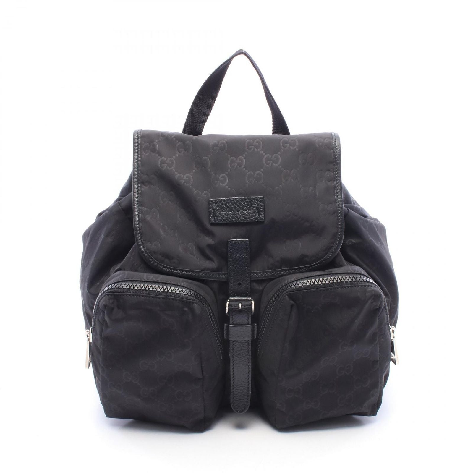 Gucci Backpack GG Nylon Black