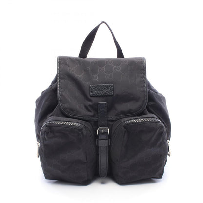 Gucci Backpack GG Nylon Black