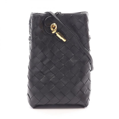 Bottega Veneta Shoulder Bag Andiamo Phone Pouch Leather