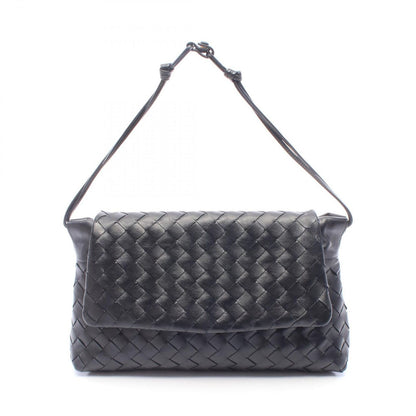 Bottega Veneta Shoulder Bag Giorno Intrecciato Leather