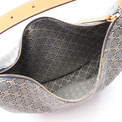 Celine Shoulder Bag Triomphe Lulu Large Canvas Leather — view 3