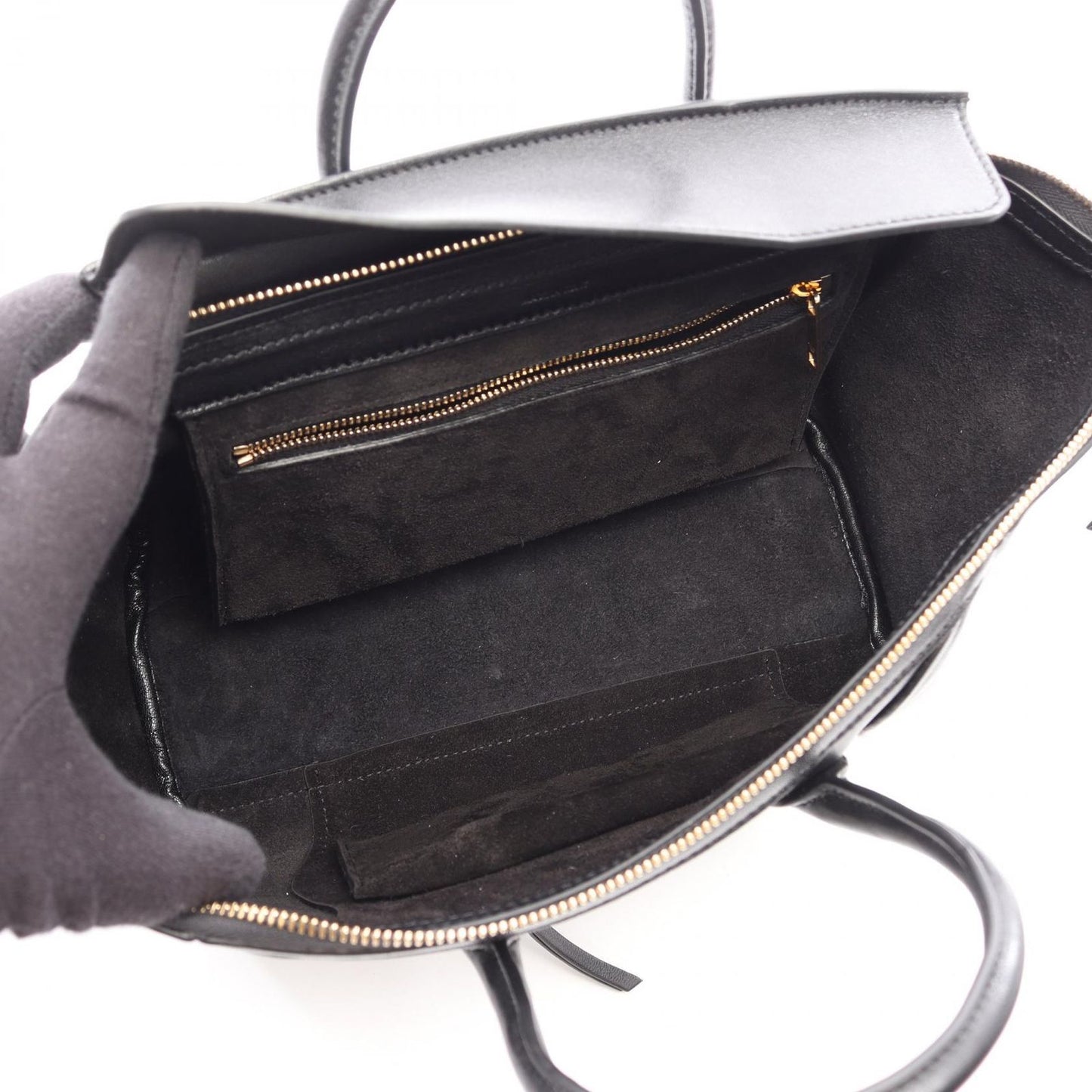 Celine Handbag Little Luggage Leather — view 3
