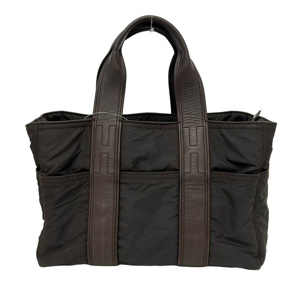 Hermes Handbag Acapulco PM Dark Brown Leather — view 3