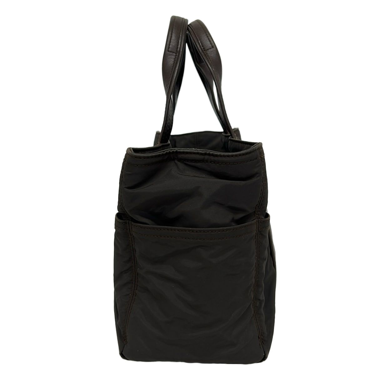Hermes Handbag Acapulco PM Dark Brown Leather — view 4