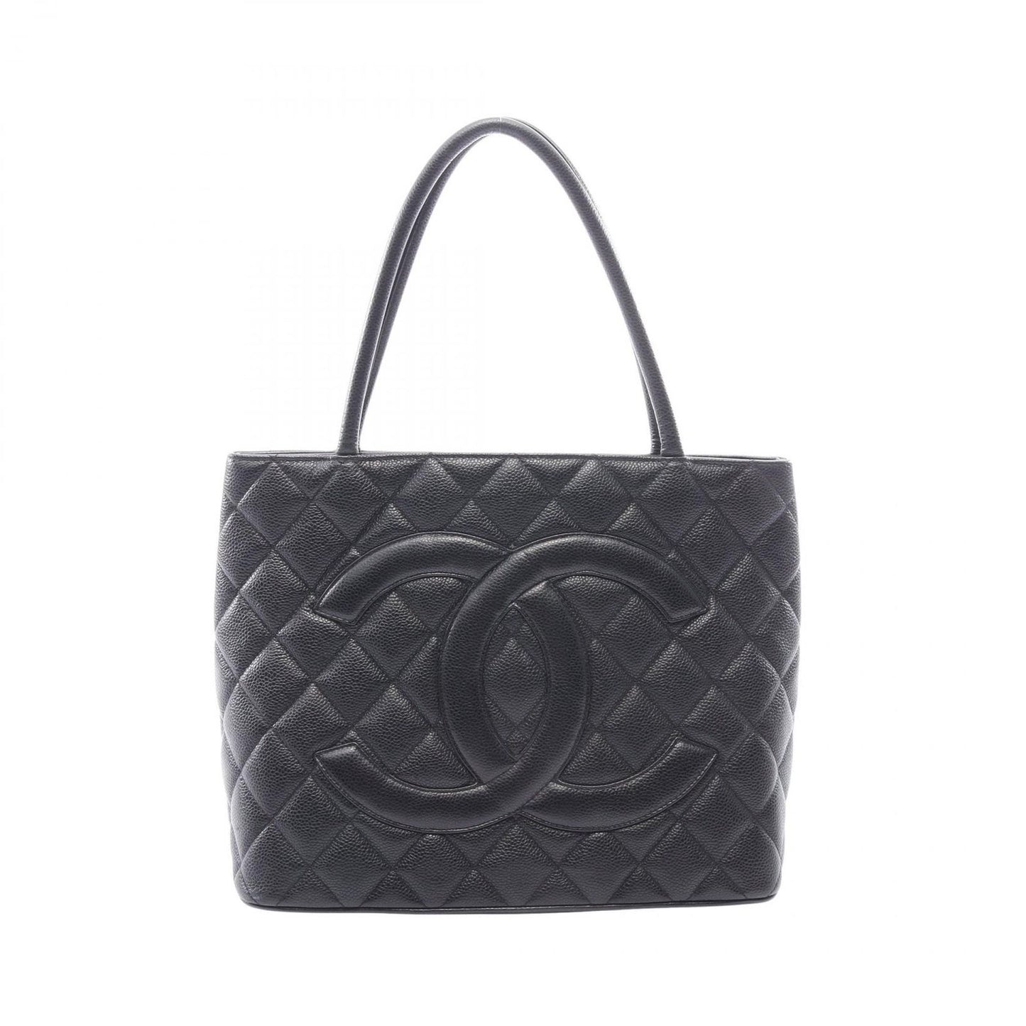 Chanel Tote Bag Reissue Black Caviar Leather